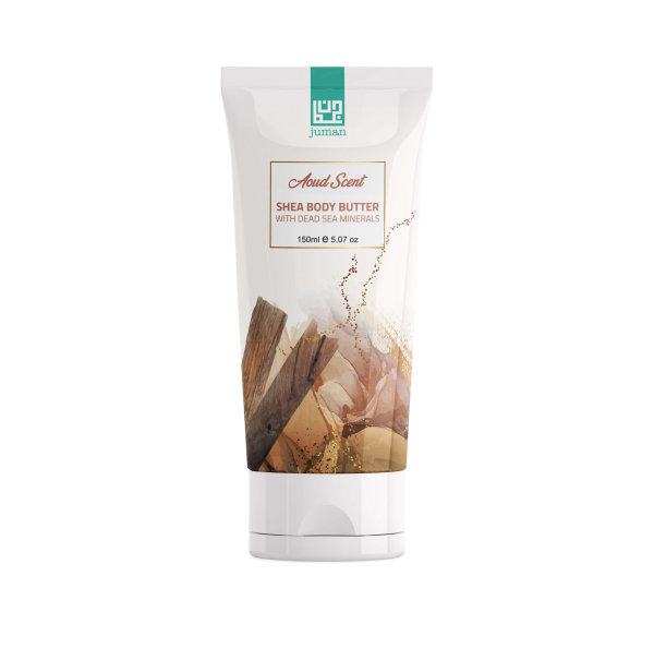 SHEA BODY BUTTER – AOUD SCENT – WITH DEAD SEA MINERALS - Tube