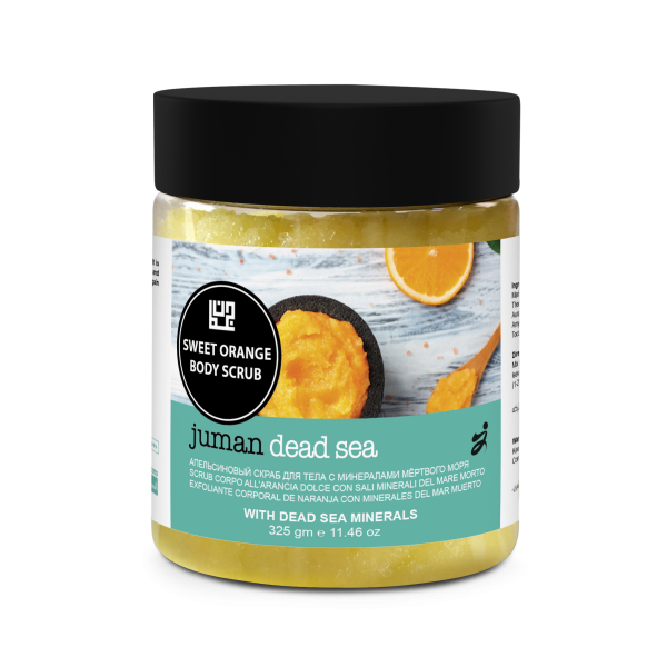 SWEET ORANGE BODY SCRUB WITH DEAD SEA MINERALS