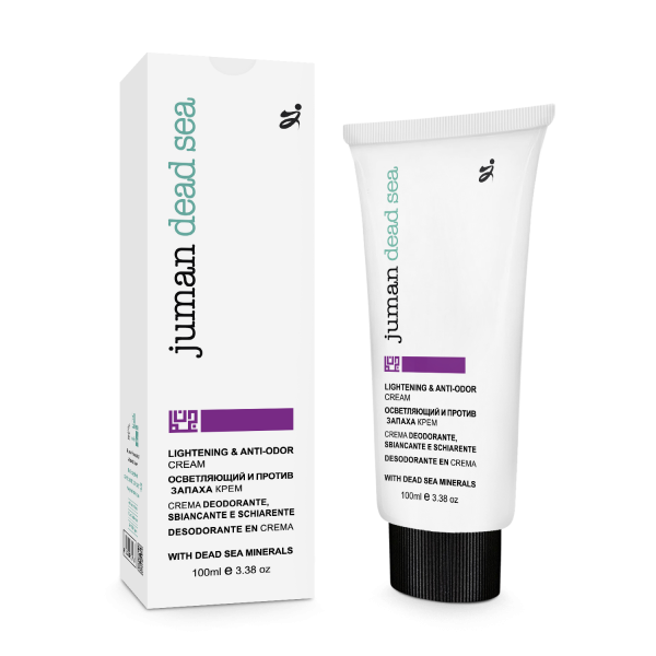 LIGHTENING & ANTI-ODOR CREAM WITH DEAD SEA MINERALS