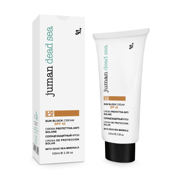 SUN BLOCK CREAM WITH DEAD SEA MINERALS