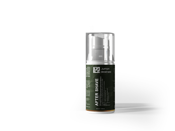 ANTI-AGING AFTER SHAVE BALM WITH DEAD SEA MINERALS (SANDAL, AMBER, & JASMINE)