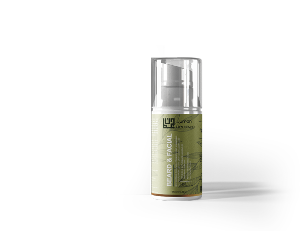 BEARD & MUSTACHES MOISTURIZING & THICKENING LOTION WITH DEAD SEA MINERALS (SANDAL, AMBER, & JASMINE)