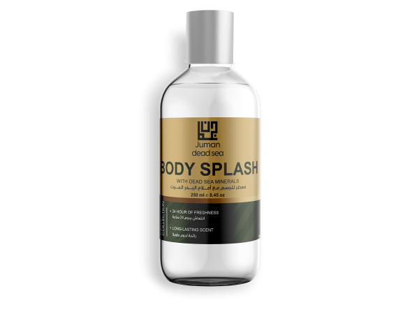BODY SPLASH WITH DEAD SEA MINERALS (SANDAL, AMBER, & JASMINE)