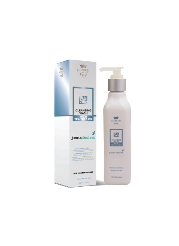 CLEANSING WASH WITH TEA TREE OIL WITH DEAD SEA MINERALS